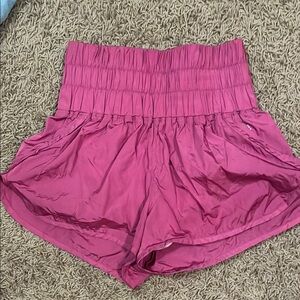 FP Movement by Free People Pink High Waist Athletic Shorts